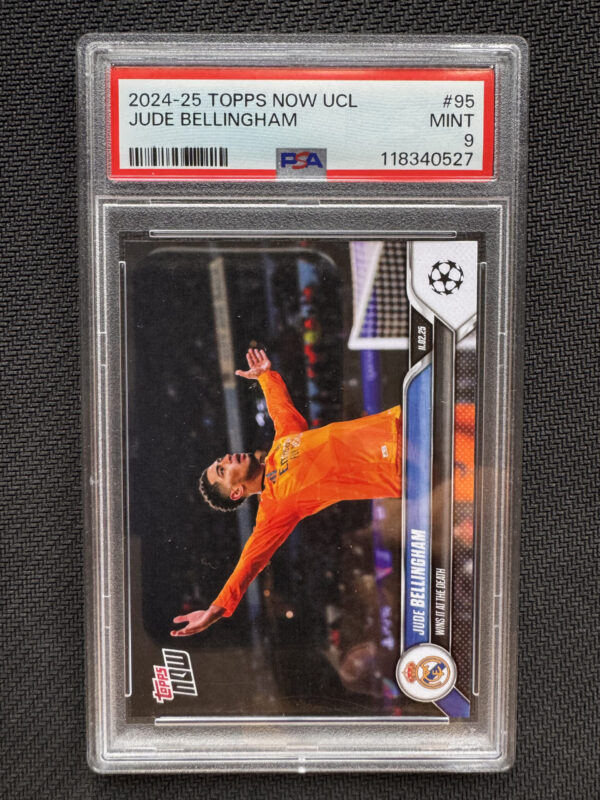 2024-25 Topps Now UCL 95 Jude Bellingham PSA 9