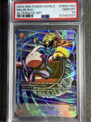 Majin Buu (FB03-093) Alternate Art PSA 10 POP 40
