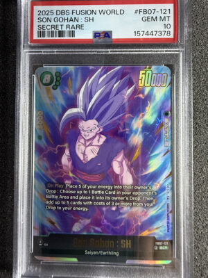 Son Gohan: SH (FB07-121) Secret Rare PSA 10