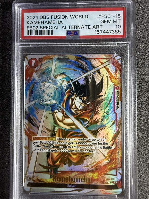 Kamehameha (FS01-15) FB02 Special Alternate Art PSA 10