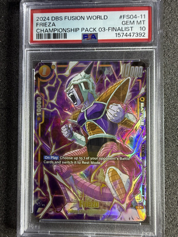 Frieza (FS04-11) Championship Pack 03 Finalist PSA 10 POP 2