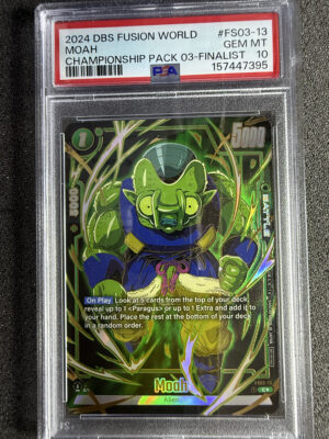 Moah (FS03-13) Championship Pack 03 Finalist PSA 10 POP 1