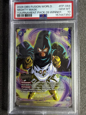 Mighty Mask (FP-064) Tournament Pack 09 Winner PSA 10 POP 6