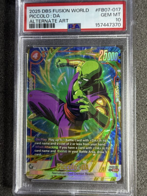 Piccolo: DA (FB07-017) Alternate Art PSA 10 POP 22