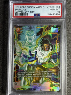 Paragus (FB08-084) Alternate Art PSA 10 POP 45