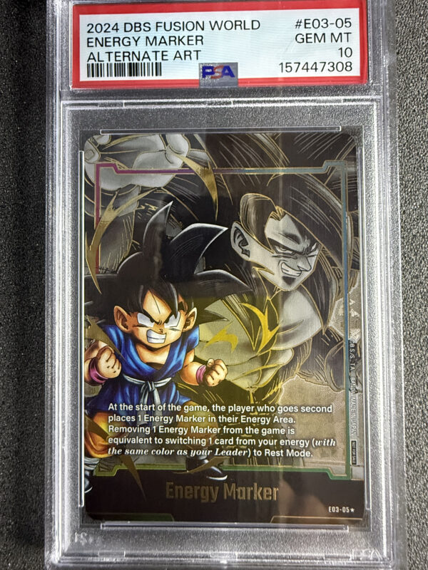 Energy Marker (E-03-05) Alternate Art PSA 10 POP 40