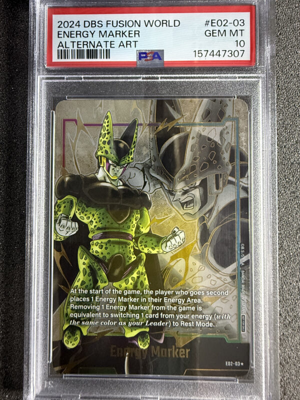 Energy Marker (E-02-03) Alternate Art PSA 10 POP 27