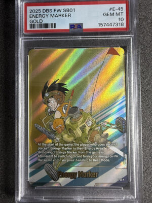 Energy Marker (E-45) Gold PSA 10 POP 29