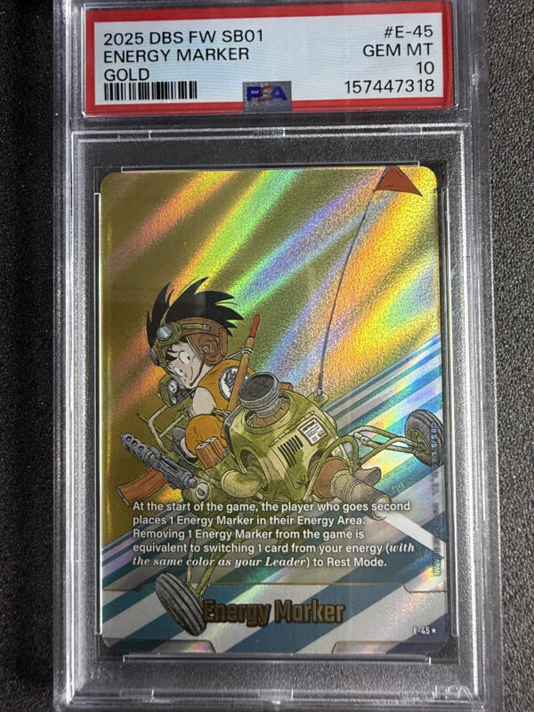 Energy Marker (E-45) Gold PSA 10 POP 29