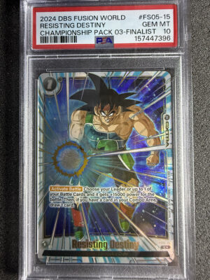 Resisting Destiny (FS05-15) Championship Pack 03 Finalist PSA 10 POP 3