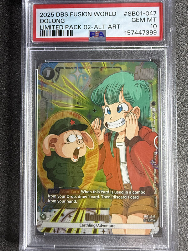 Oolong (SB01-047) Limited Pack 02 Alternate Art PSA 10 POP 3
