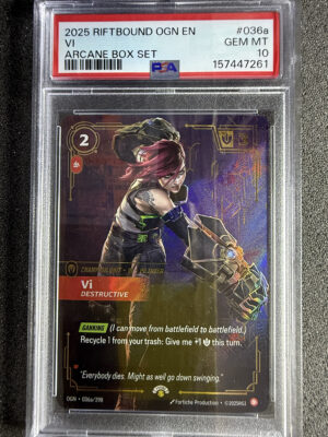 Arcane Box Set PSA 10 Sequential English