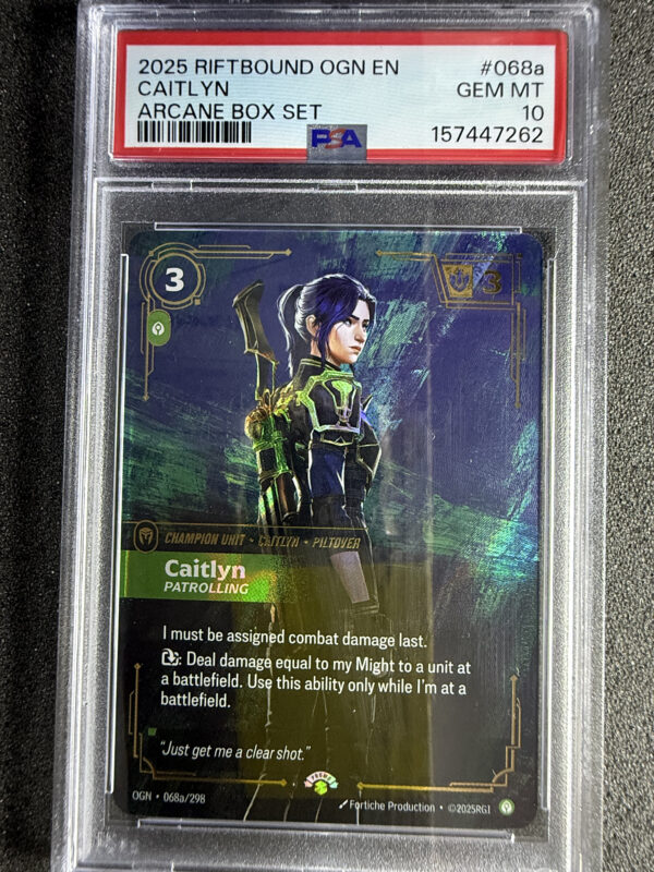 Arcane Box Set PSA 10 Sequential English