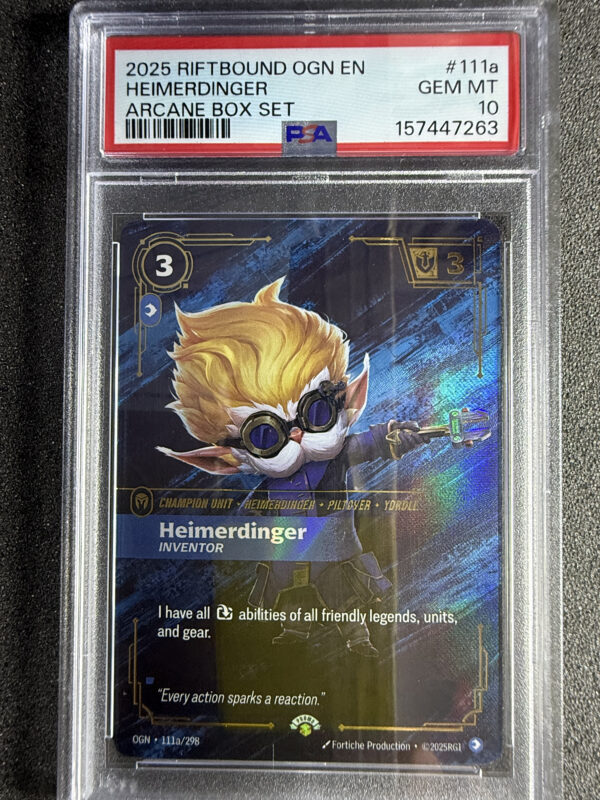 Arcane Box Set PSA 10 Sequential English