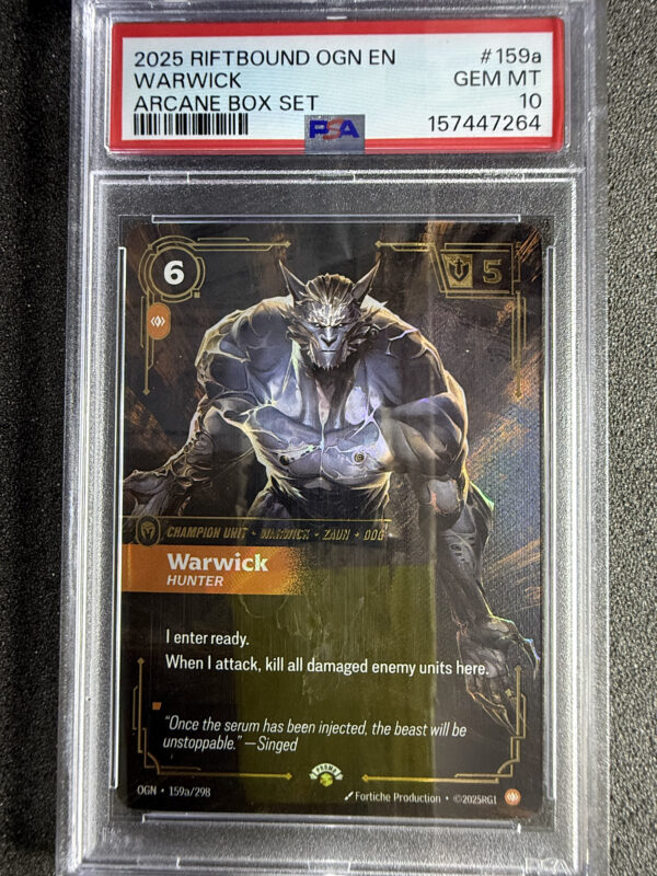 Arcane Box Set PSA 10 Sequential English