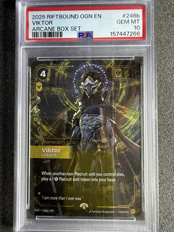 Arcane Box Set PSA 10 Sequential English