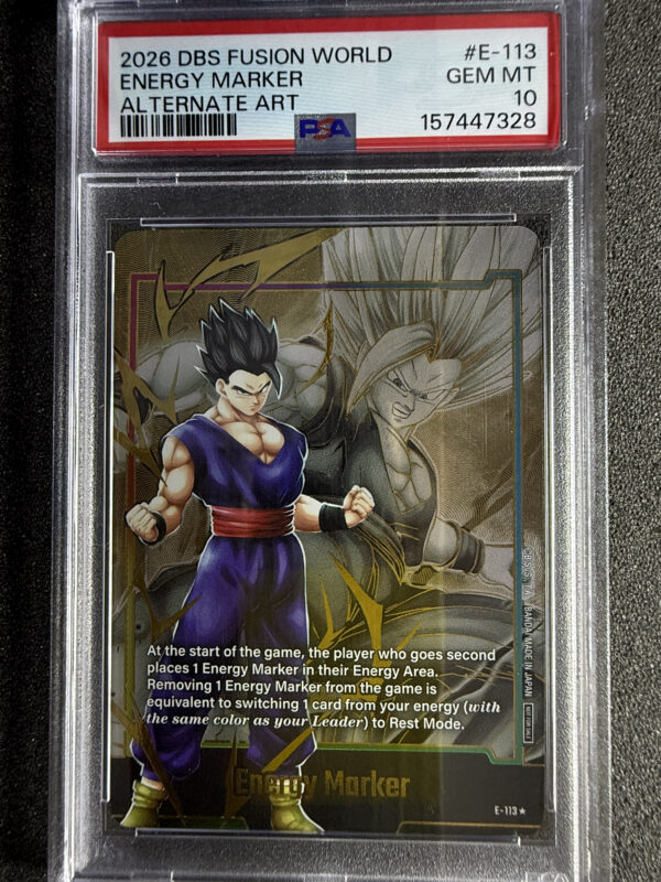 Energy Marker (E-113) Alternate Art PSA 10 POP 5