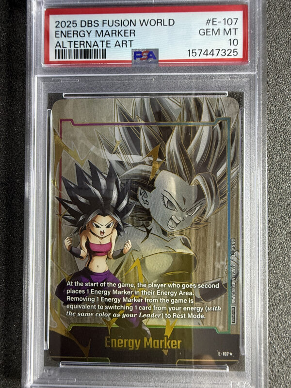 Energy Marker (E-107) Alternate Art PSA 10 POP 1