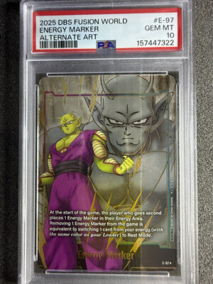 Energy Marker (E-97) Alternate Art PSA 10 POP 2