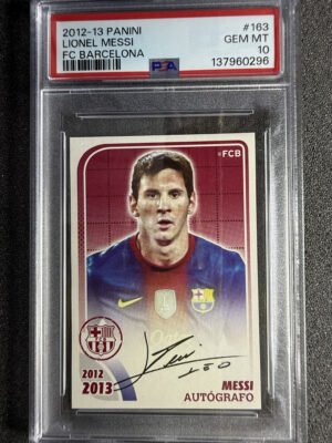 IMG_2925 - 2012-13 Panini 163 Lionel Messi PSA 10 POP 58 2012-13 Panini 163 Lionel Messi PSA 10 POP 58