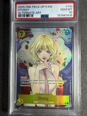 Stussy (OP13-110) Alternate Art PSA 10