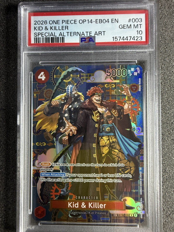 Kid & Killer (OP14-033) EB01-003 PSA 10
