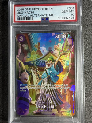 Uso-Hachi (OP10-001) ST18-001 PSA 10