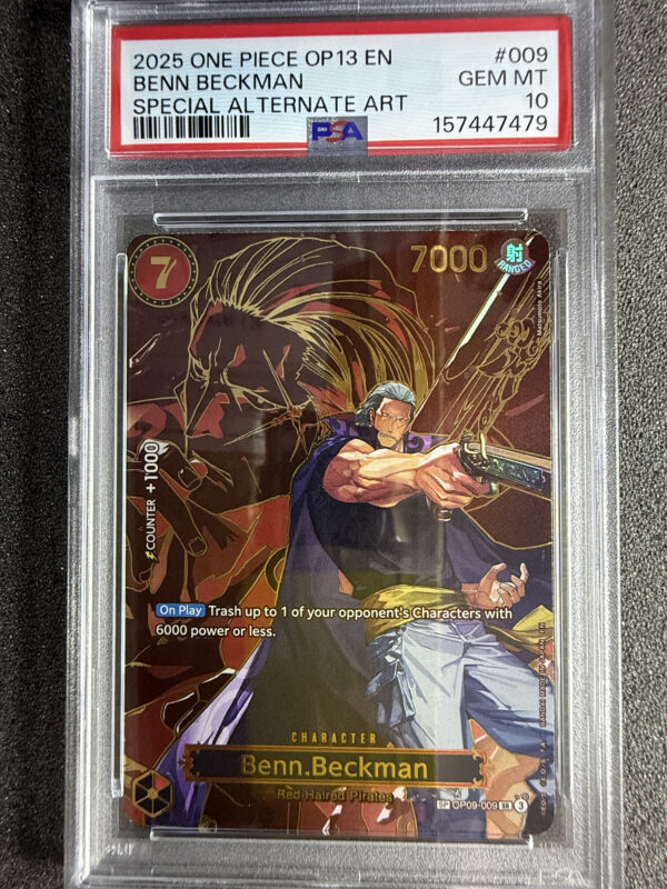 Benn. Beckman (OP13-009) OP09-009 PSA 10