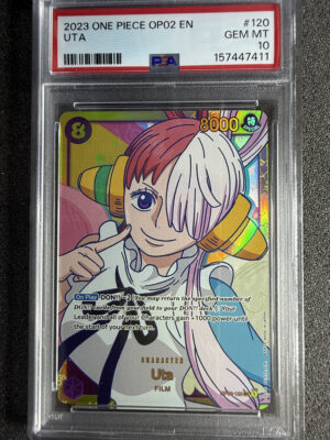 Uta (OP02-120) PSA 10