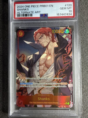Shanks (PRB01-120) Alternate Art PSA 10