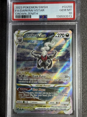 Darkrai VSTAR CRZ GG50 PSA 10