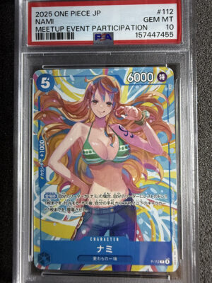 Nami (P-112) Meetup Event Participation PSA 10