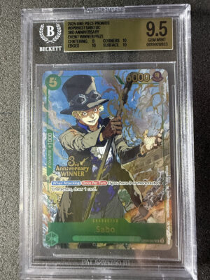 Sabo (OP09-027) 3rd Anniversary Event Winner Prize BGS 9.5
