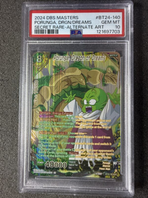 Porunga, Dragon of Dreams (BT24-140) Secret Rare Alternate Art PSA 10