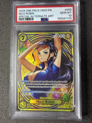 Nico Robin (EB03-055) Special Alternate Art PSA 10