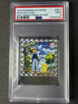 IMG_3173 - Pikachu & Ash PR11 PSA 9 Pikachu & Ash PR11 PSA 9
