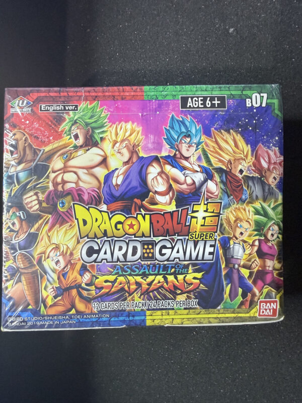 Assault of the Saiyans BT7 Booster Box